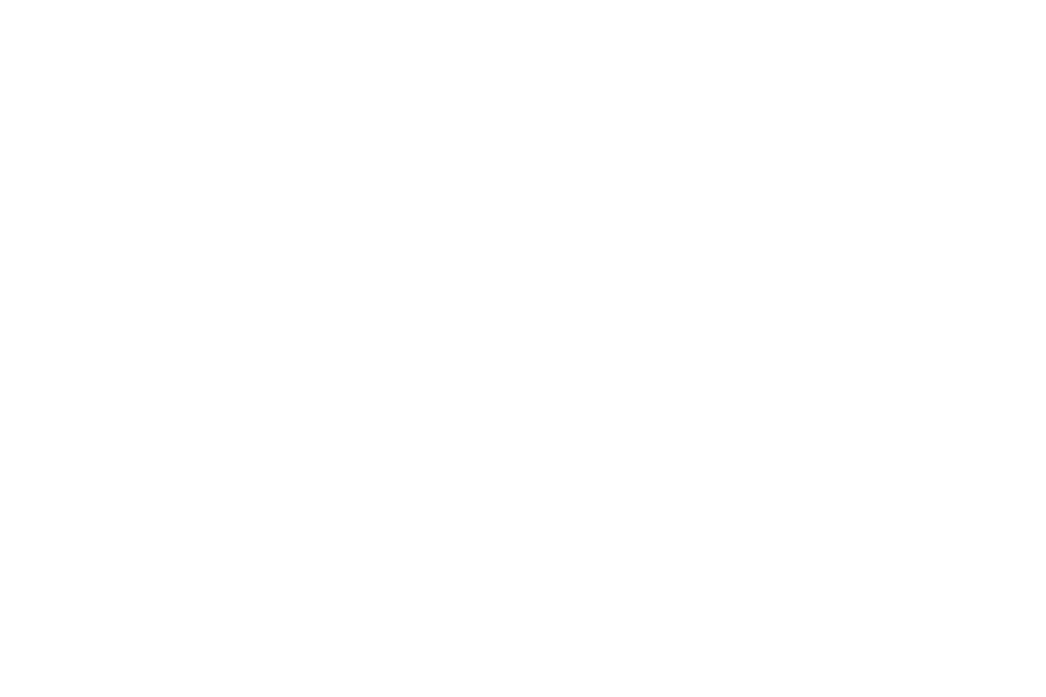 Seven figures receding into a dark landscape, seen from behind.