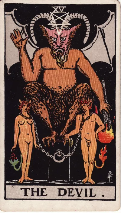 The Devil tarot card