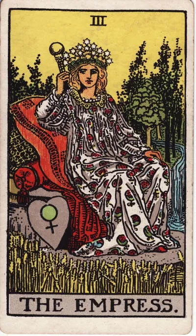 The Empress tarot card
